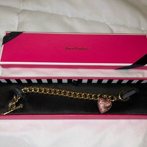 Juicy couture heart bracelet